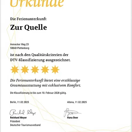 Zur Quelle * Plettenberg
